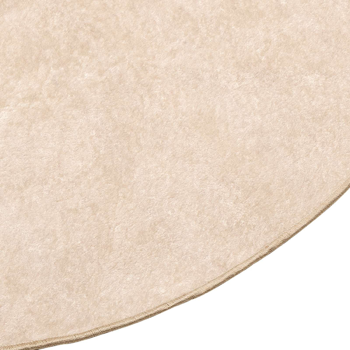 Tæppe Runner MARSA Cremefarvet 120 x 120 cm Polyester og PVC