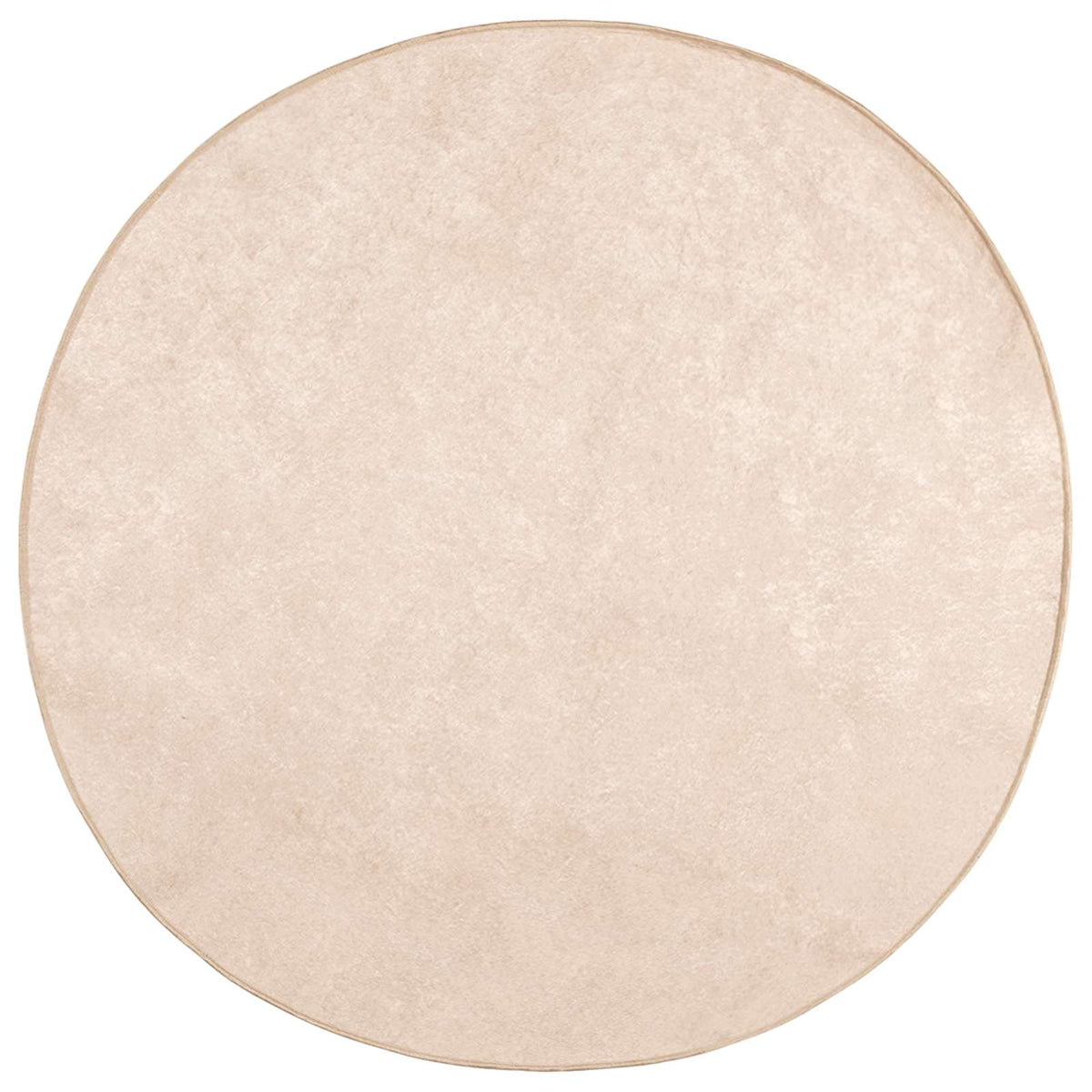 Tæppe Runner MARSA Cremefarvet 120 x 120 cm Polyester og PVC
