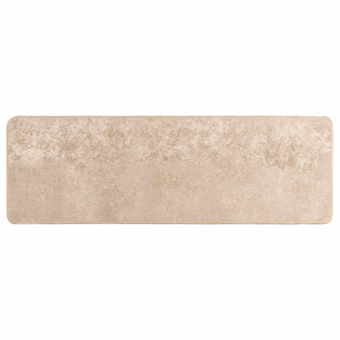 Tæppe Runner MARSA Beige 50 x 150 cm Polyester og PVC