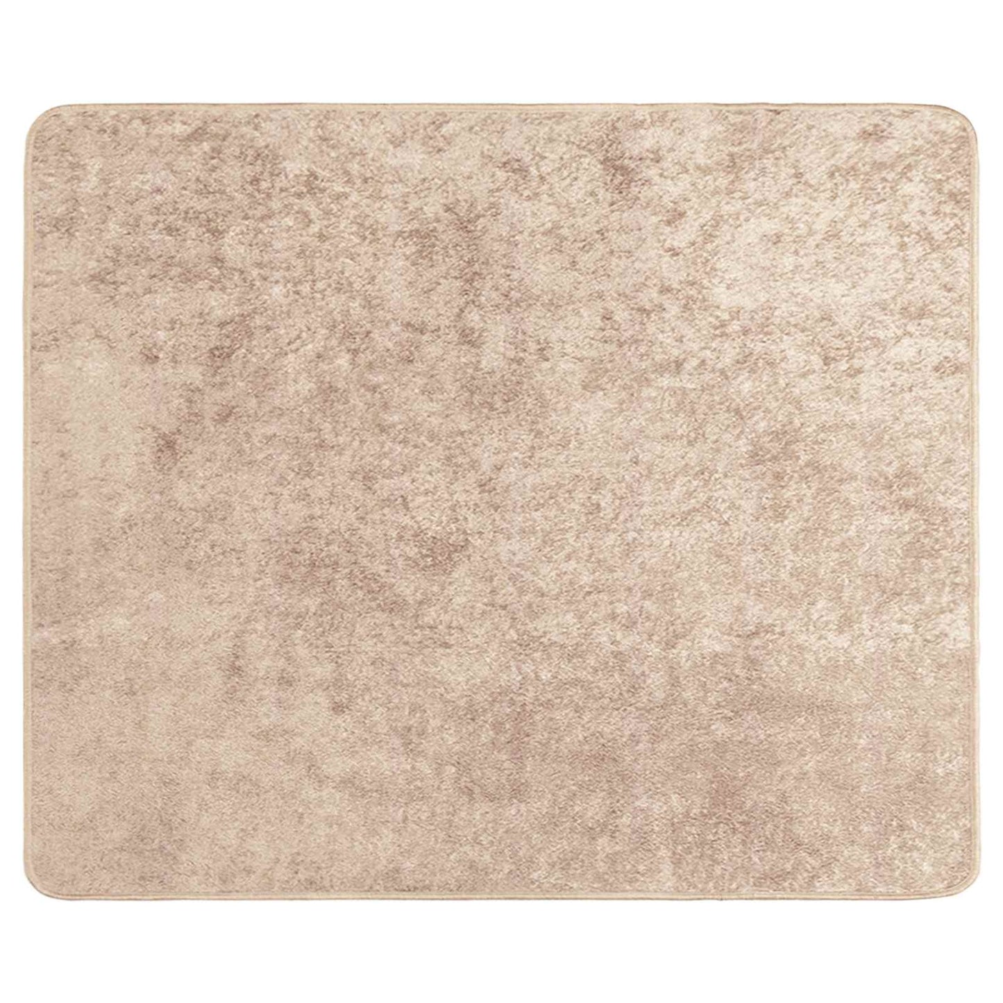 Tæppe Runner MARSA Beige 80 x 100 cm Polyester og PVC