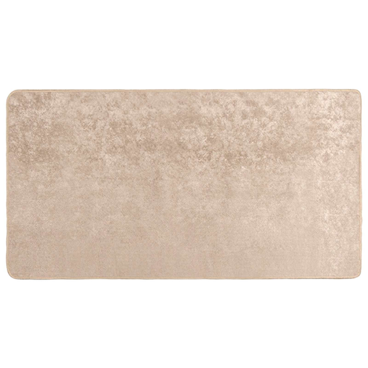 Tæppe Runner MARSA Beige 80 x 150 cm Polyester og PVC