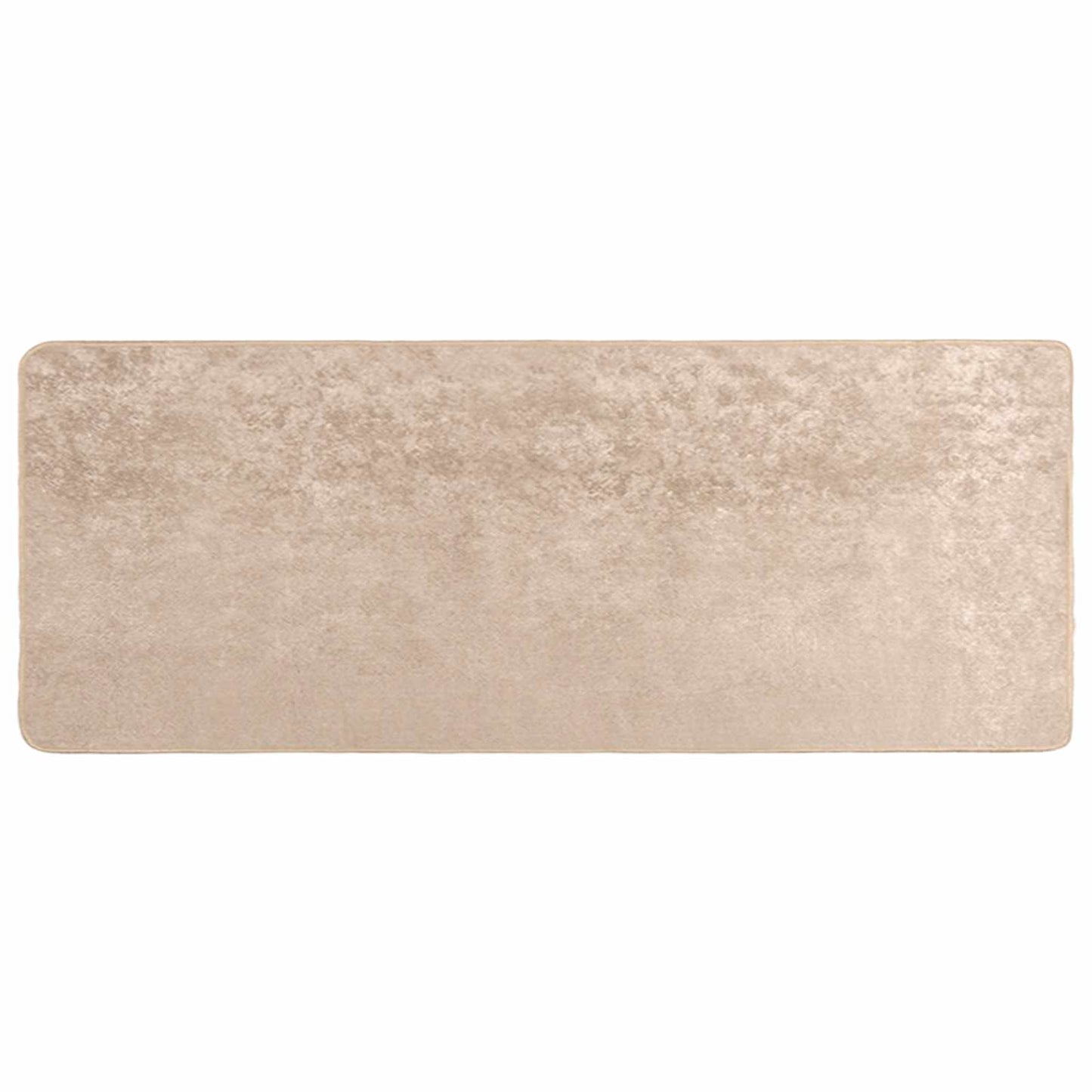 Tæppe Runner MARSA Beige 80 x 200 cm Polyester og PVC