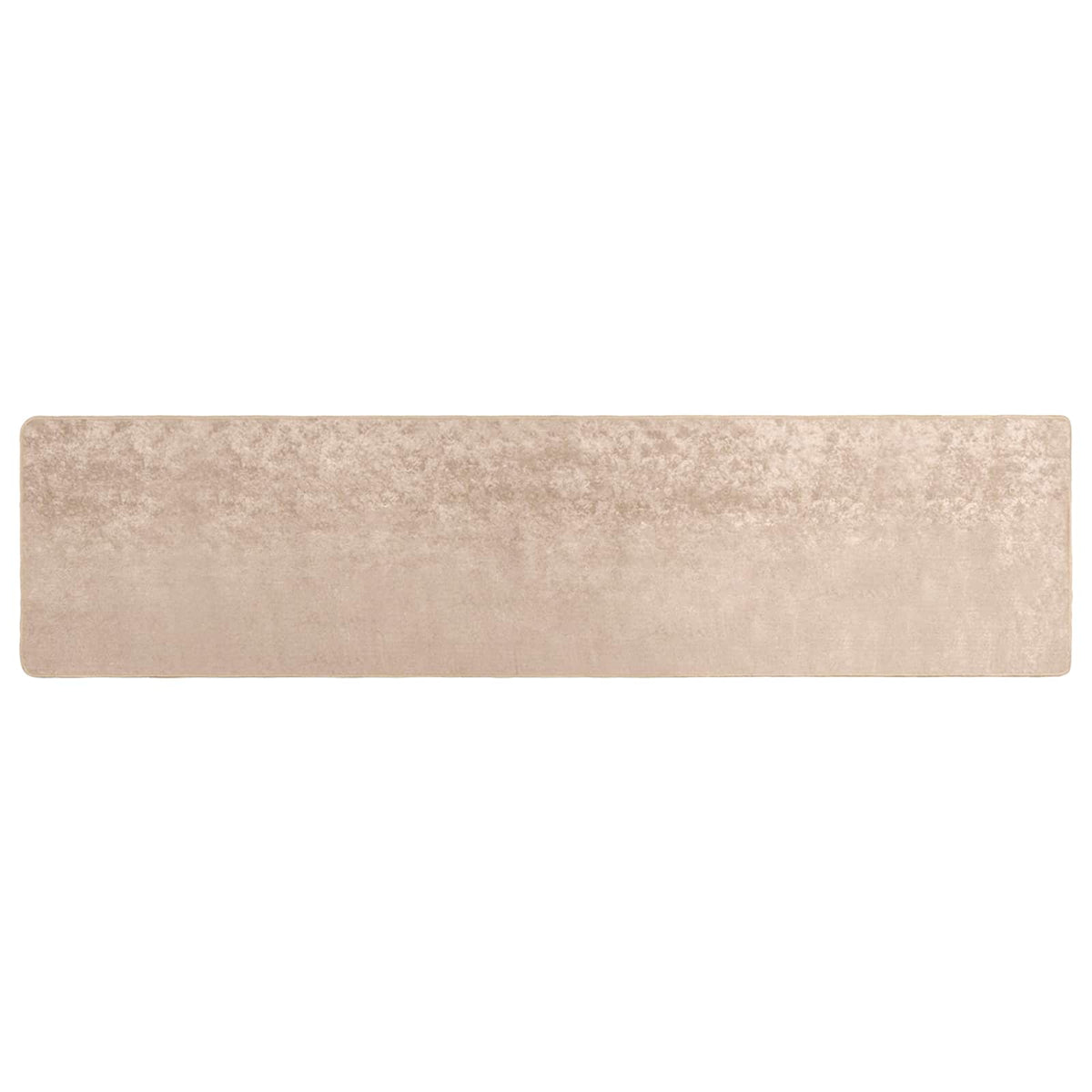 Tæppe Runner MARSA Beige 80 x 450 cm Polyester og PVC