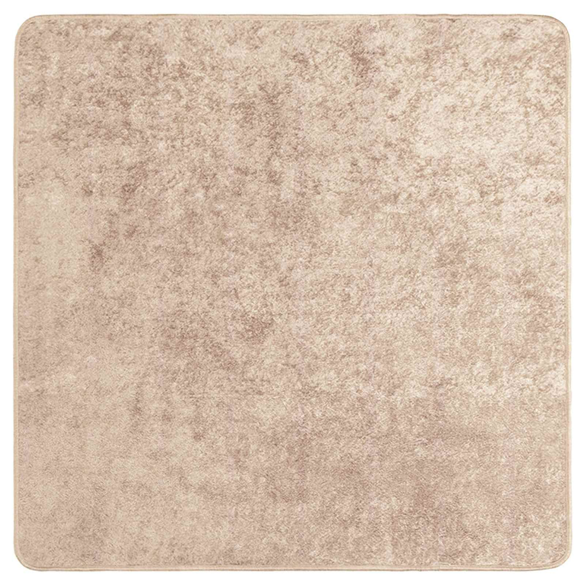 Tæppe Runner MARSA Beige 100 x 100 cm Polyester og PVC