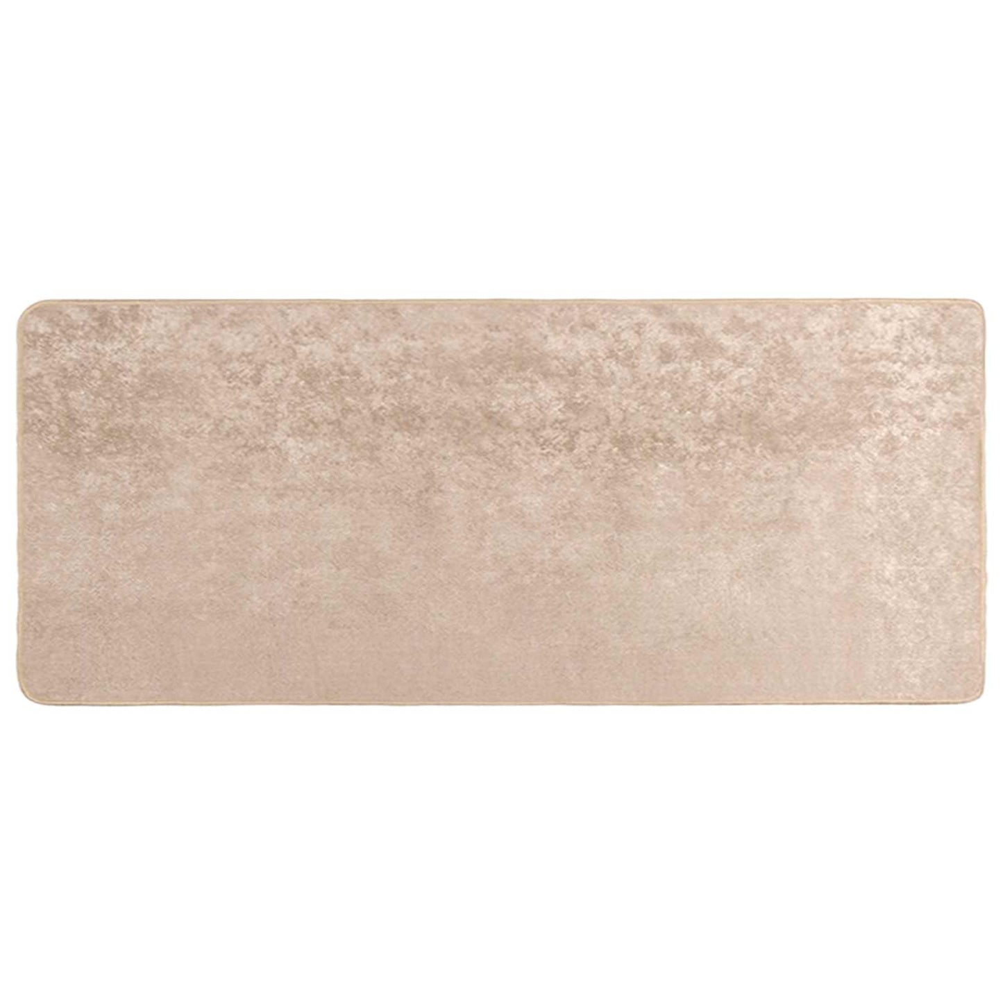 Tæppe Runner MARSA Beige 100 x 200 cm Polyester og PVC
