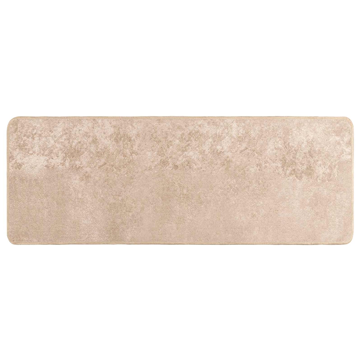 Tæppe Runner MARSA Beige 100 x 250 cm Polyester og PVC