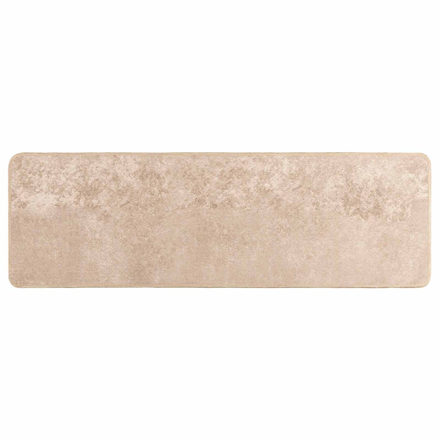 Tæppe Runner MARSA Beige 100 x 300 cm Polyester og PVC