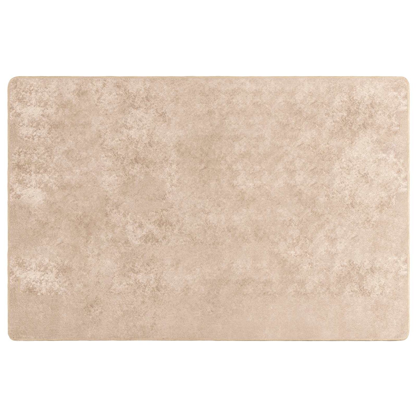 Tæppe Runner MARSA Beige 120 x 170 cm Polyester og PVC