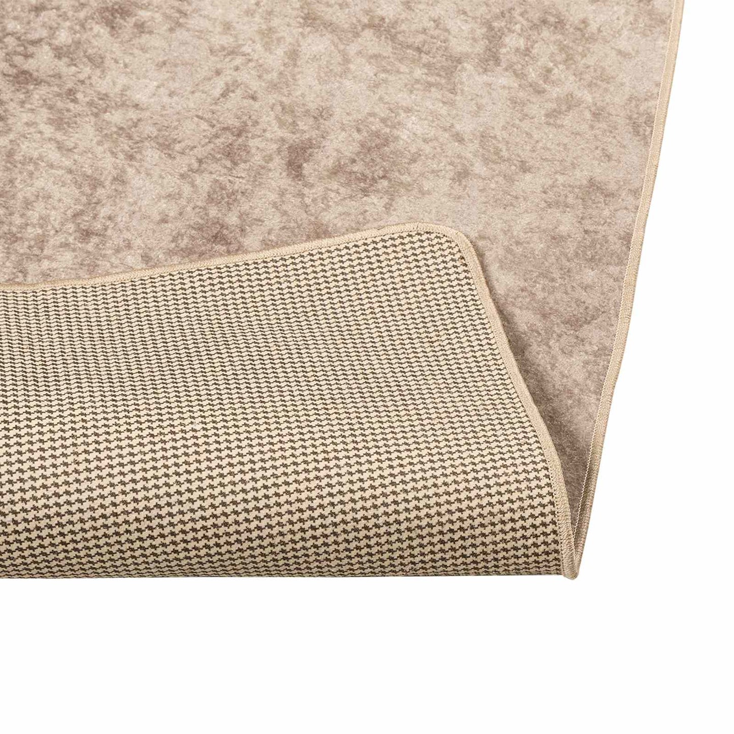 Tæppe Runner MARSA Beige 300 x 400 cm Polyester og PVC
