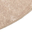Tæppe Runner MARSA Beige 120 x 120 cm Polyester og PVC