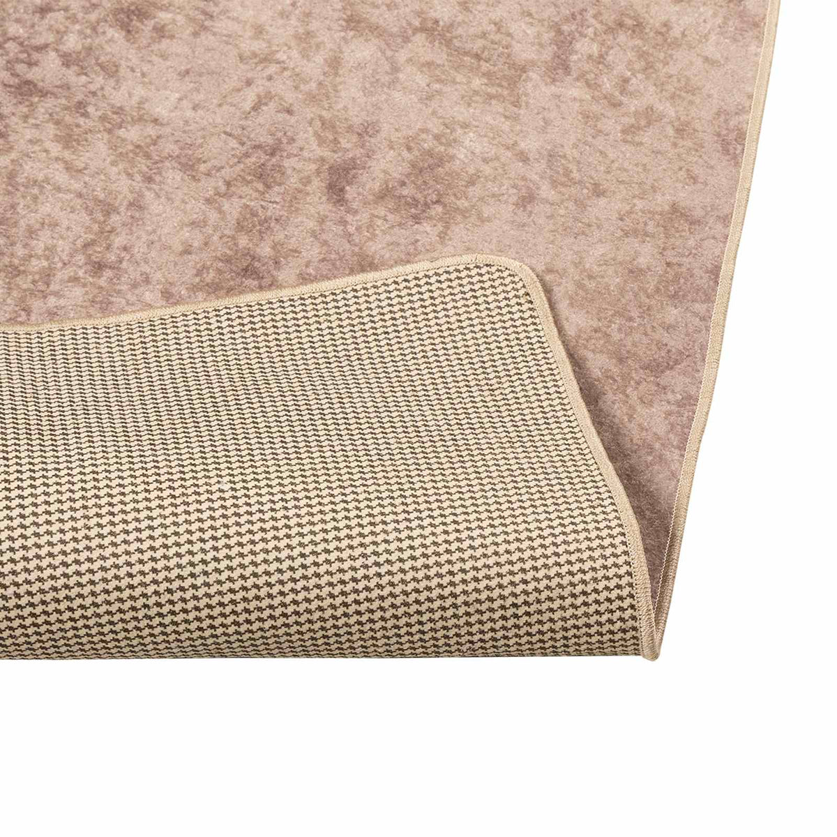 Tæppe Runner MARSA Sandfarvet 50 x 200 cm Polyester og PVC