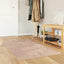 Tæppe Runner MARSA Sandfarvet 80 x 100 cm Polyester og PVC