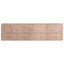 Tæppe Runner MARSA Sandfarvet 80 x 350 cm Polyester og PVC