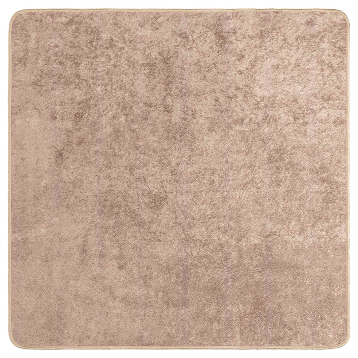 Tæppe Runner MARSA Sandfarvet 100 x 100 cm Polyester og PVC