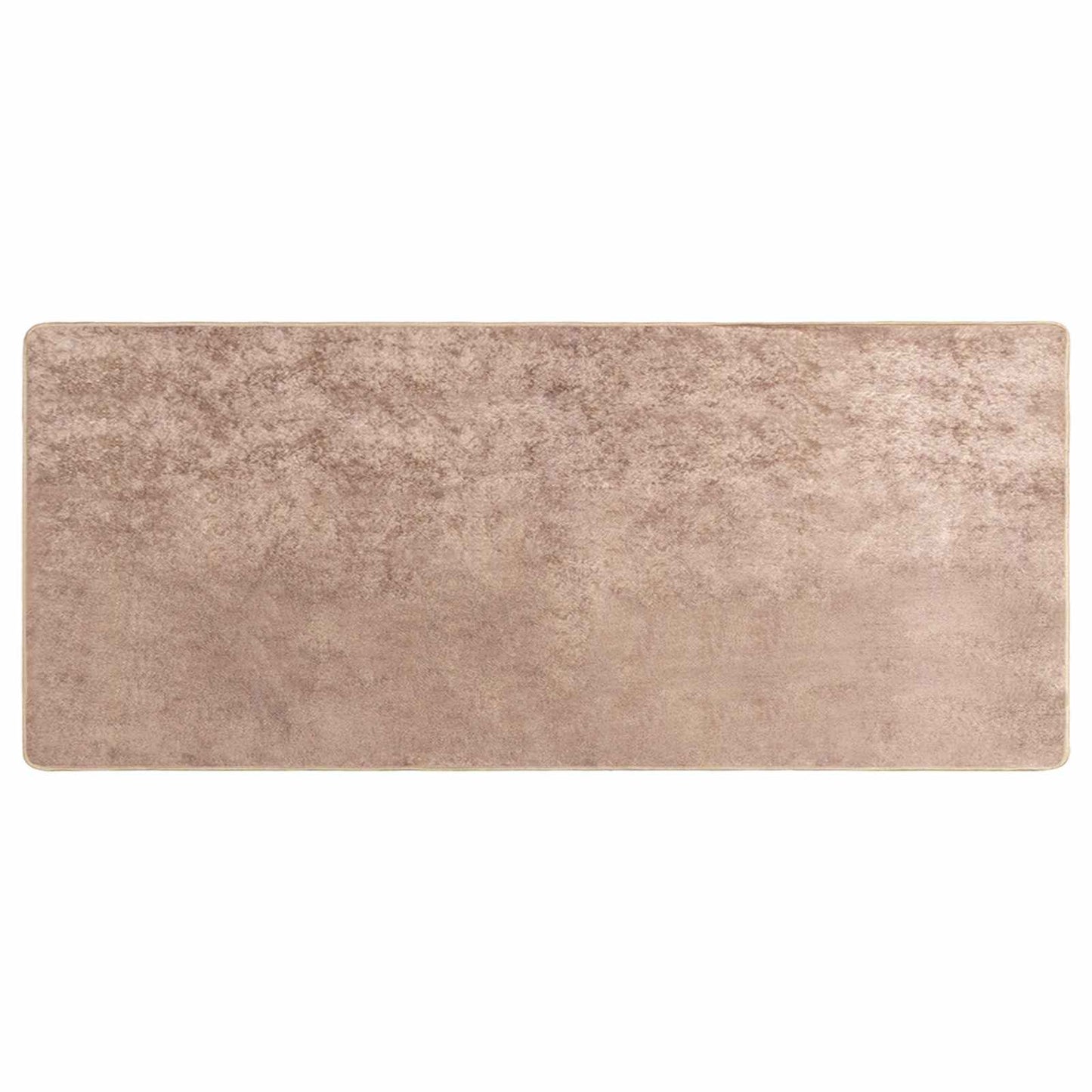 Tæppe Runner MARSA Sandfarvet 100 x 200 cm Polyester og PVC