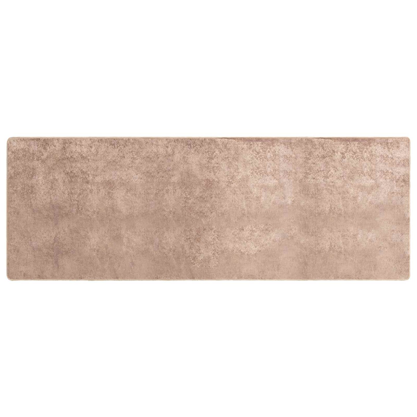 Tæppe Runner MARSA Sandfarvet 100 x 250 cm Polyester og PVC