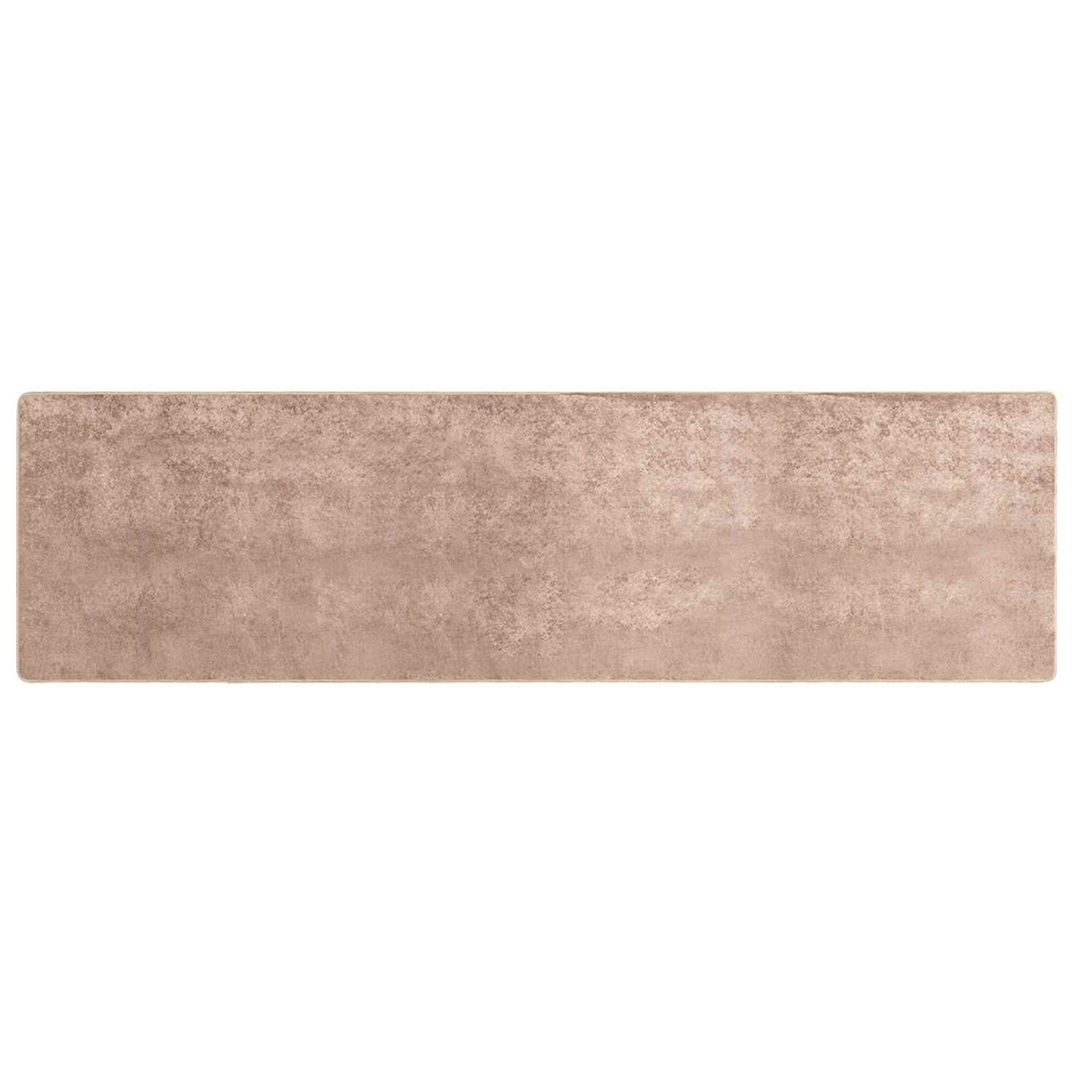 Tæppe Runner MARSA Sandfarvet 100 x 400 cm Polyester og PVC
