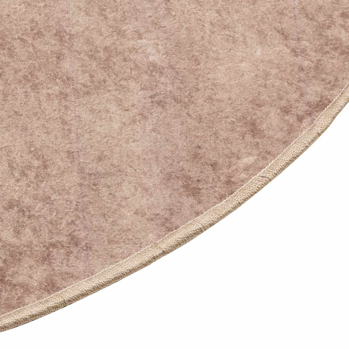 Tæppe Runner MARSA Sandfarvet 120 x 120 cm Polyester og PVC