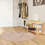Tæppe Runner MARSA Sandfarvet 120 x 120 cm Polyester og PVC