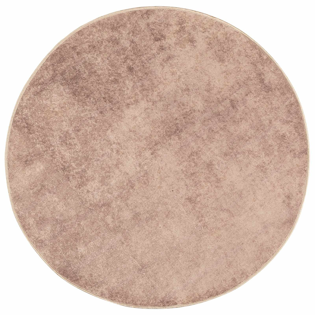 Tæppe Runner MARSA Sandfarvet 120 x 120 cm Polyester og PVC