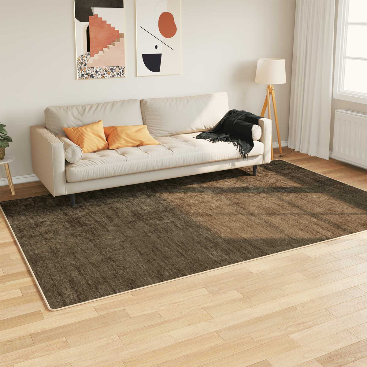 Tæppe Runner MARSA Skovgrøn 190 x 300 cm Polyester og PVC