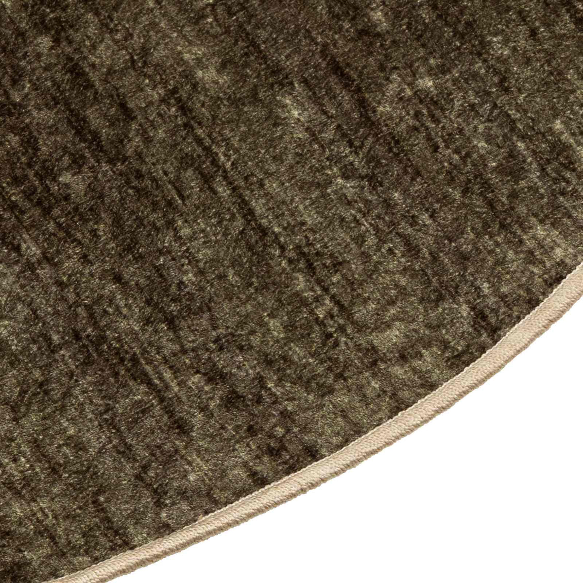 Tæppe Runner MARSA Skovgrøn 120 x 120 cm Polyester og PVC
