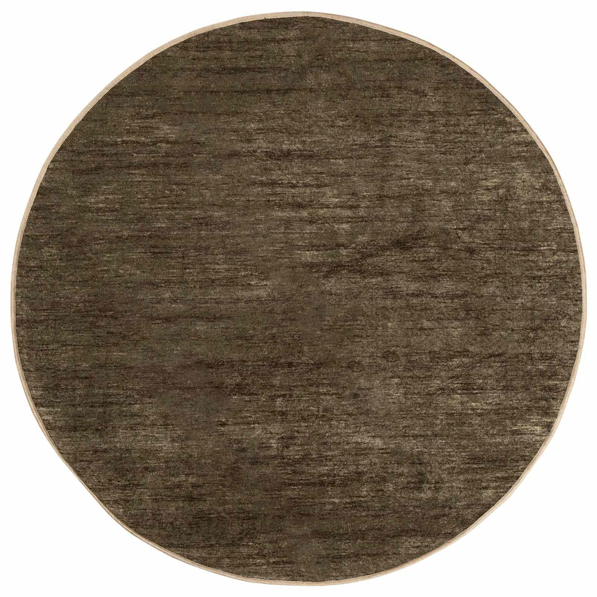 Tæppe Runner MARSA Skovgrøn 120 x 120 cm Polyester og PVC