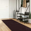 Tæppe Runner MARSA Antracit 80 x 450 cm Polyester og PVC