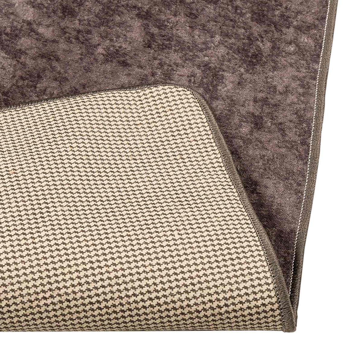 Tæppe Runner MARSA Grå 50 x 200 cm Polyester og PVC