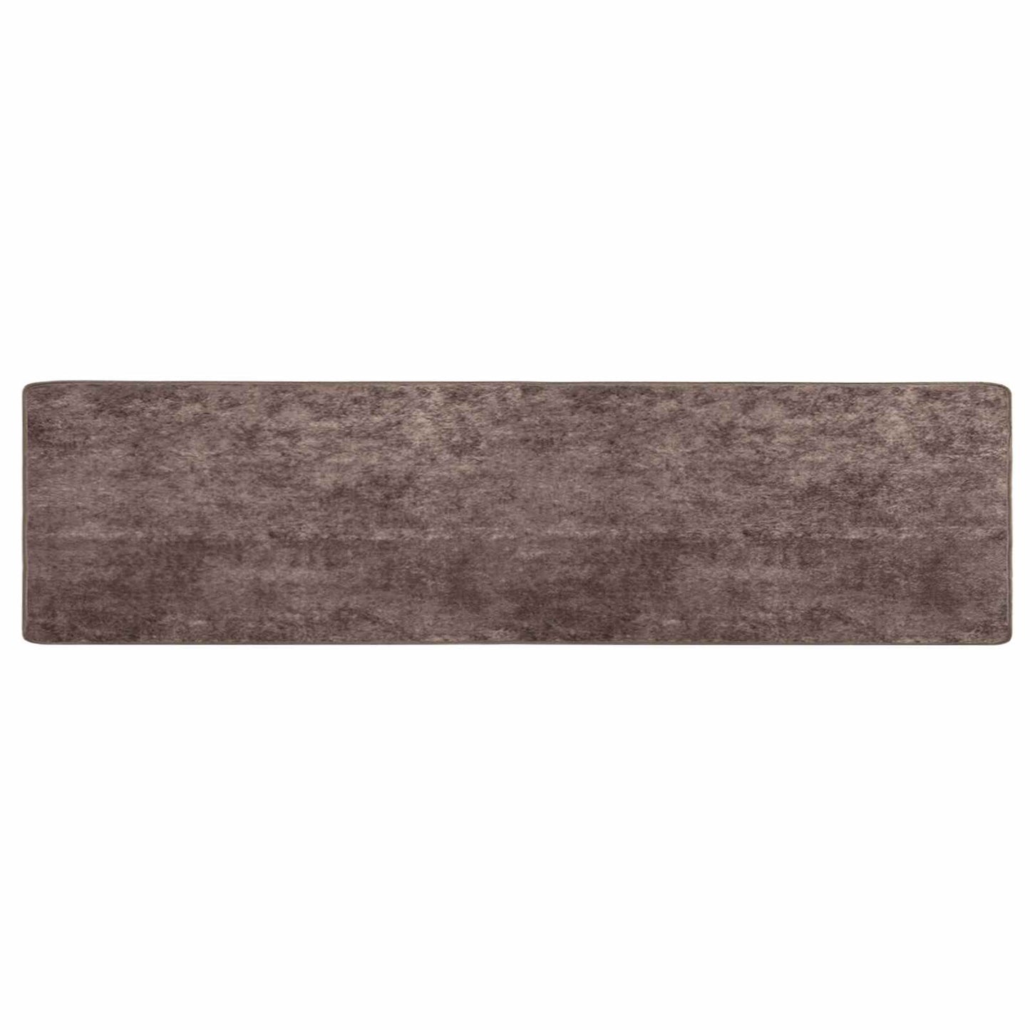 Tæppe Runner MARSA Grå 80 x 400 cm Polyester og PVC