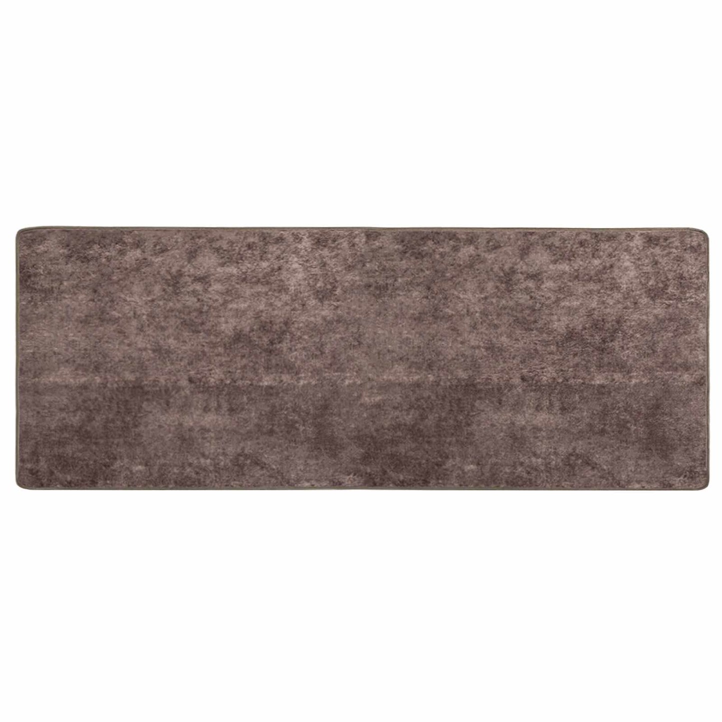 Tæppe Runner MARSA Grå 100 x 250 cm Polyester og PVC
