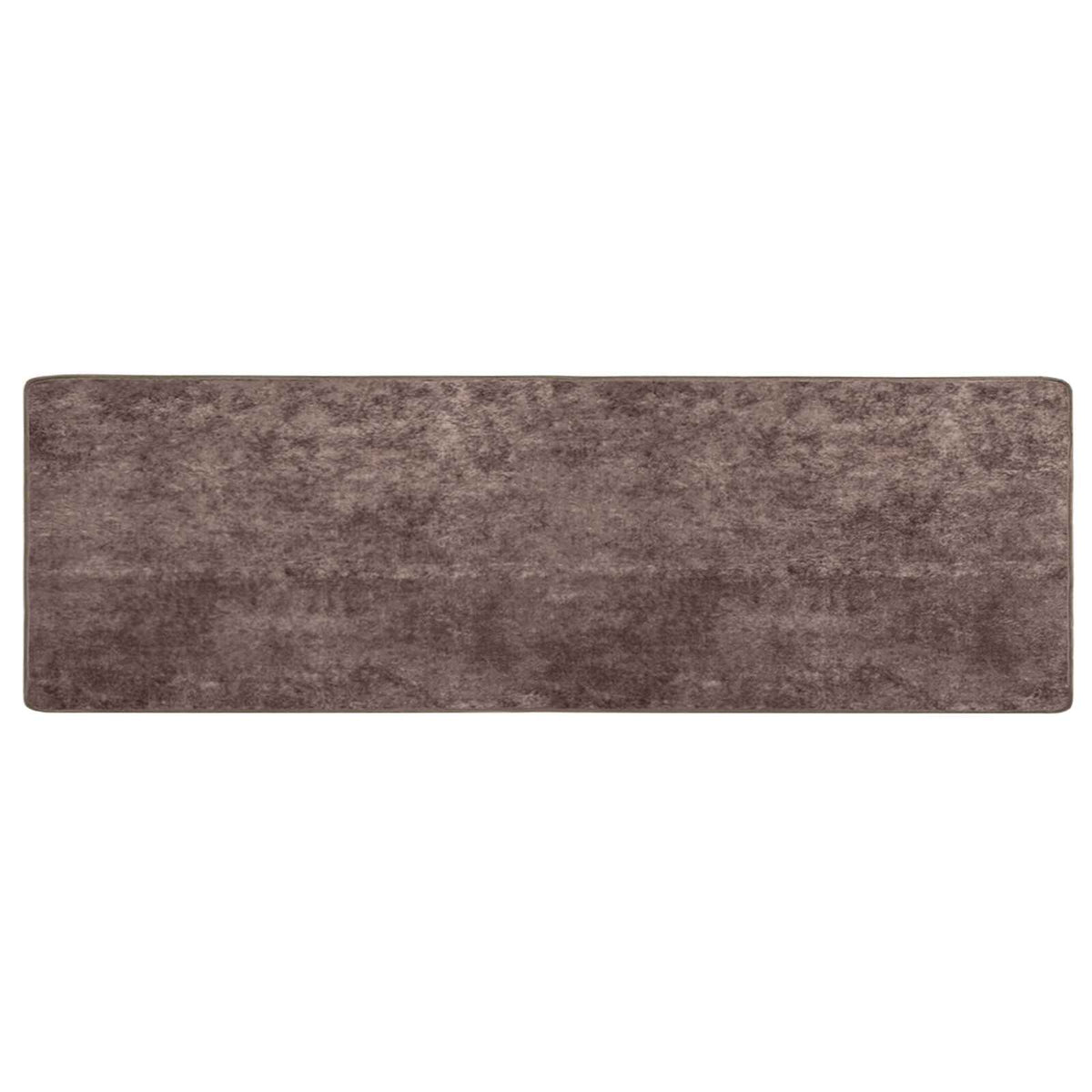 Tæppe Runner MARSA Grå 100 x 350 cm Polyester og PVC