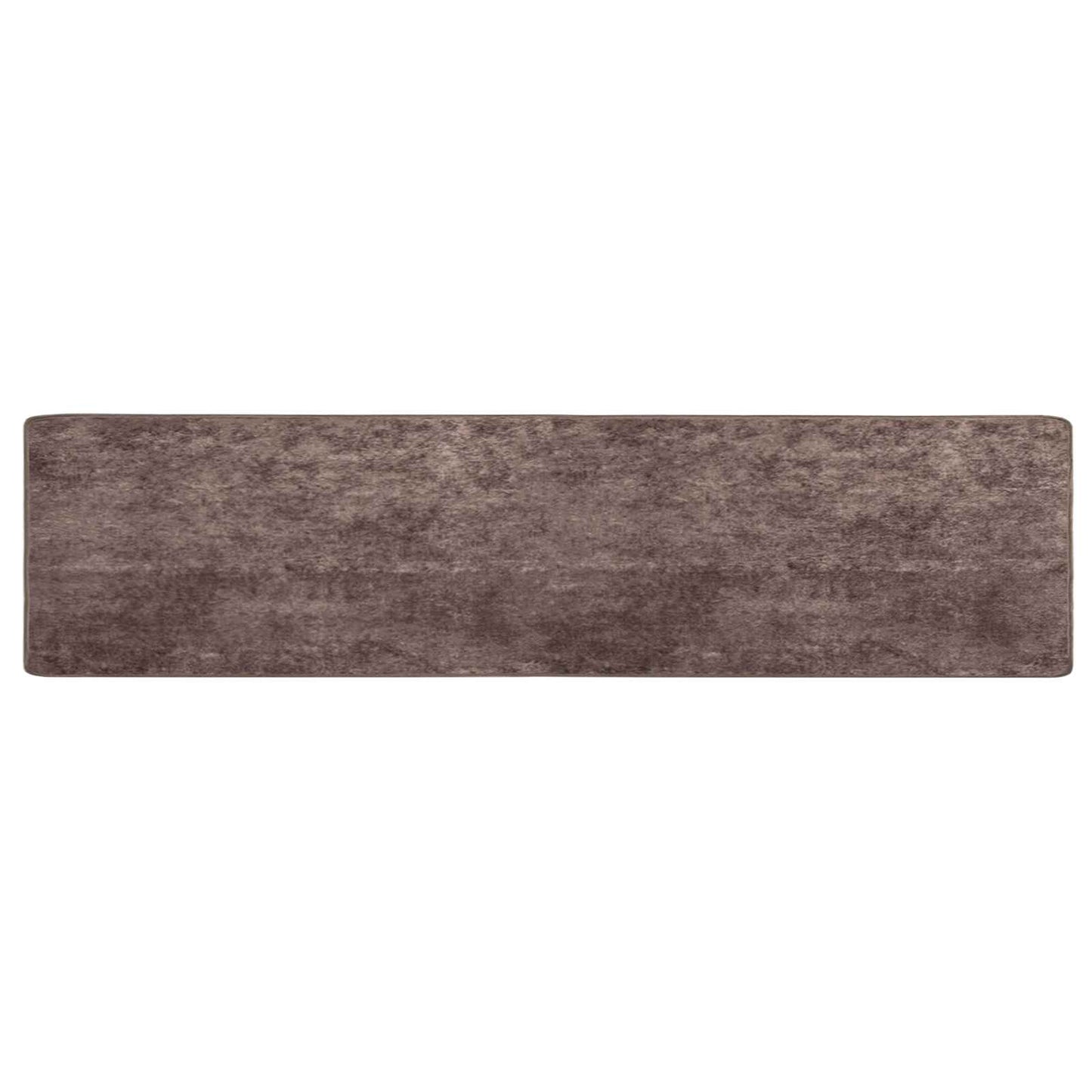 Tæppe Runner MARSA Grå 100 x 450 cm Polyester og PVC