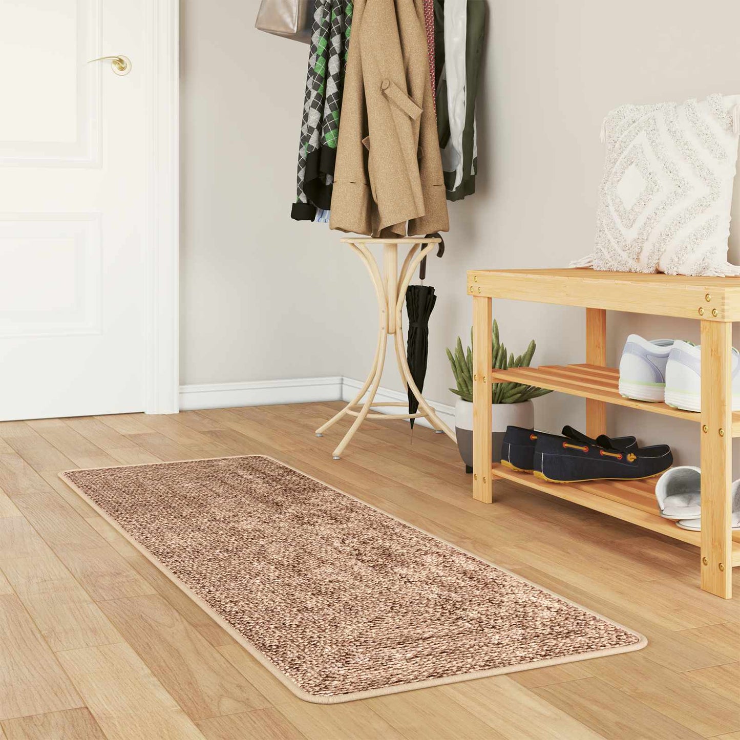 Tæppe Runner MARSA Gul 50 x 100 cm Polyester og PVC