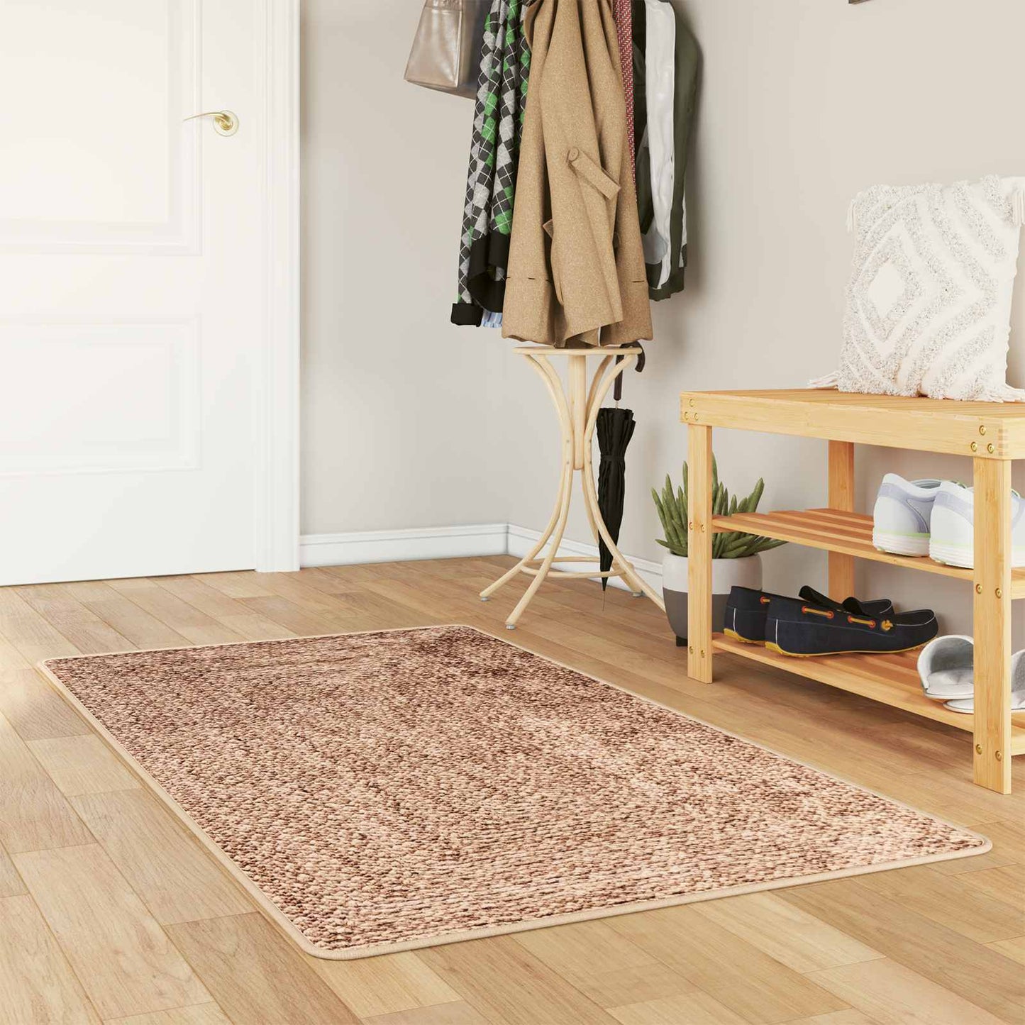 Tæppe Runner MARSA Gul 80 x 150 cm Polyester og PVC