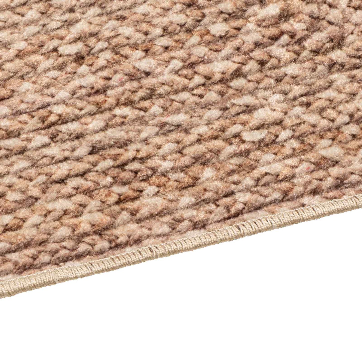 Tæppe Runner MARSA Gul 100 x 300 cm Polyester og PVC