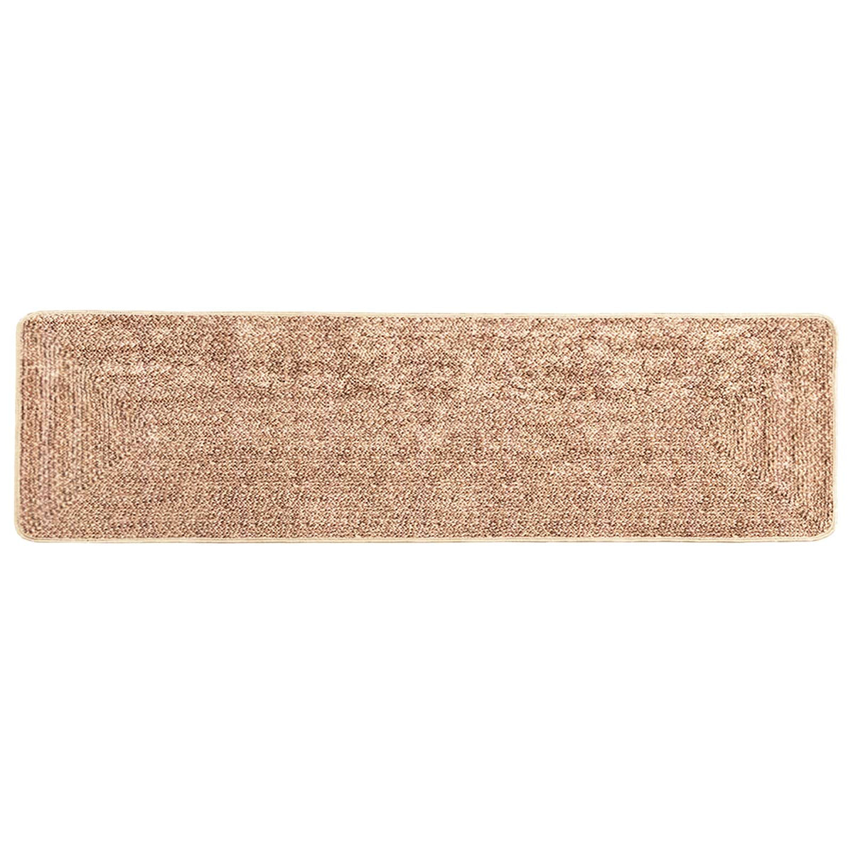 Tæppe Runner MARSA Gul 100 x 400 cm Polyester og PVC