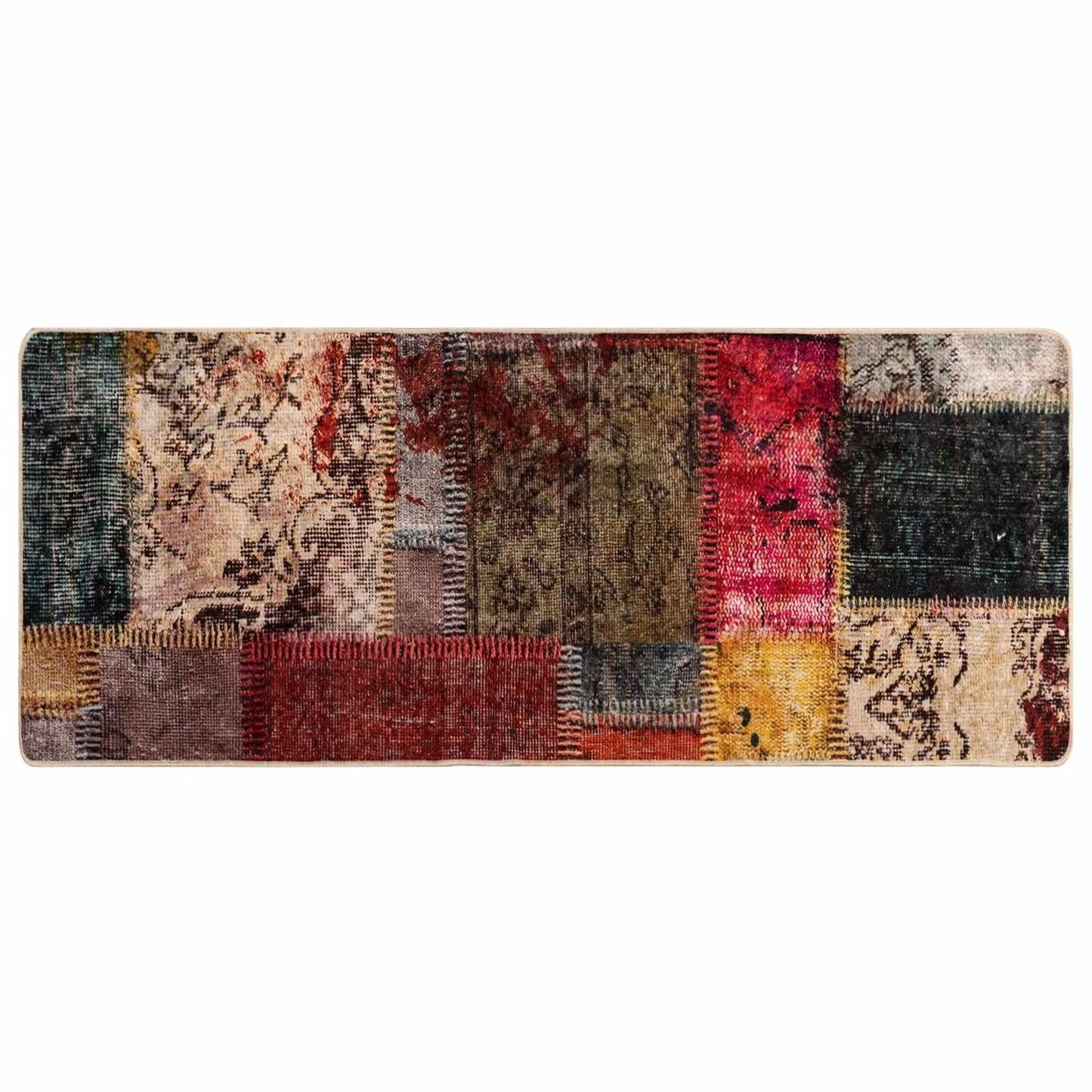 Tæppe Runner MARSA Flerfarvet 50 x 100 cm Polyester og PVC
