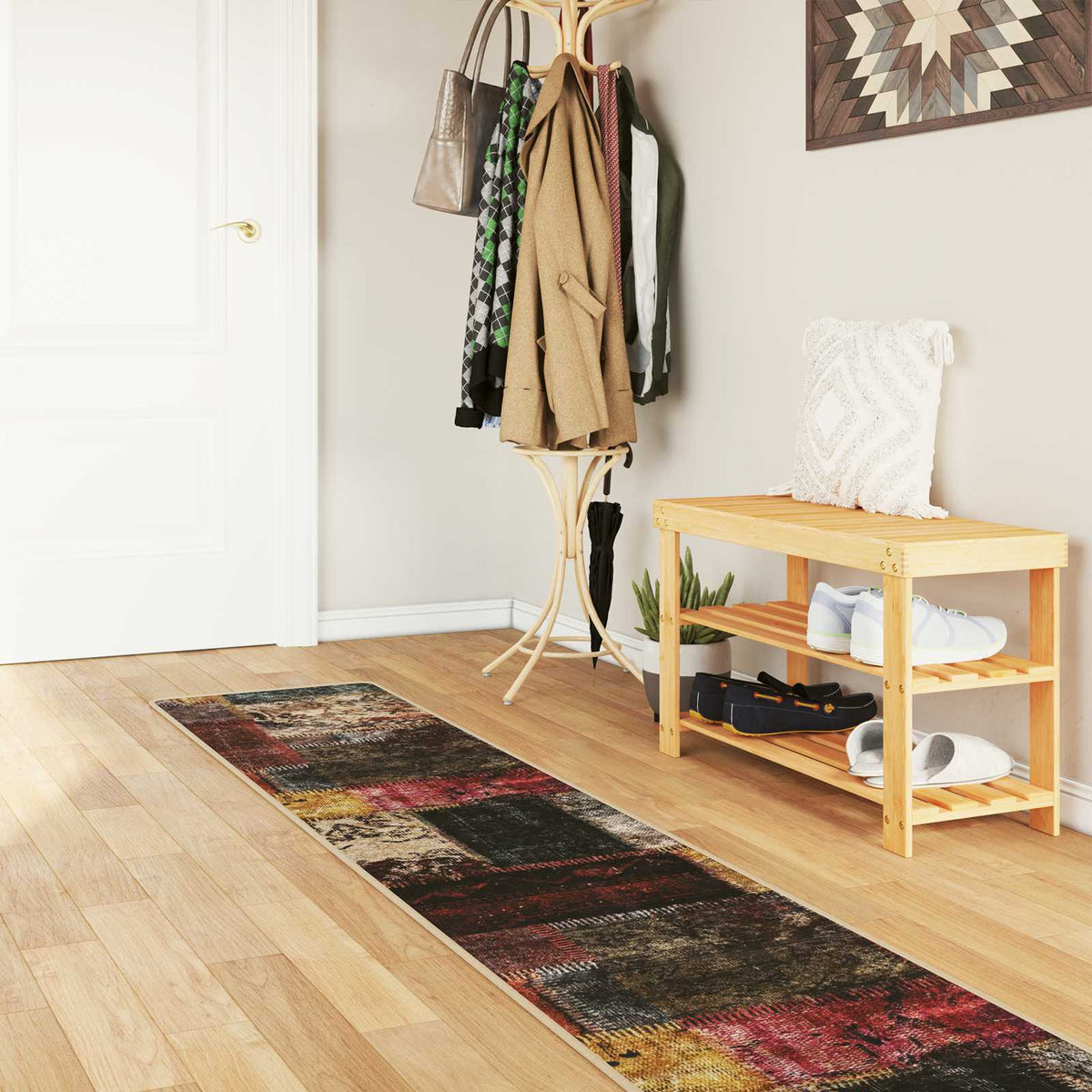 Tæppe Runner MARSA Flerfarvet 50 x 250 cm Polyester og PVC