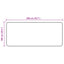Tæppe Runner MARSA Flerfarvet 100 x 200 cm Polyester og PVC