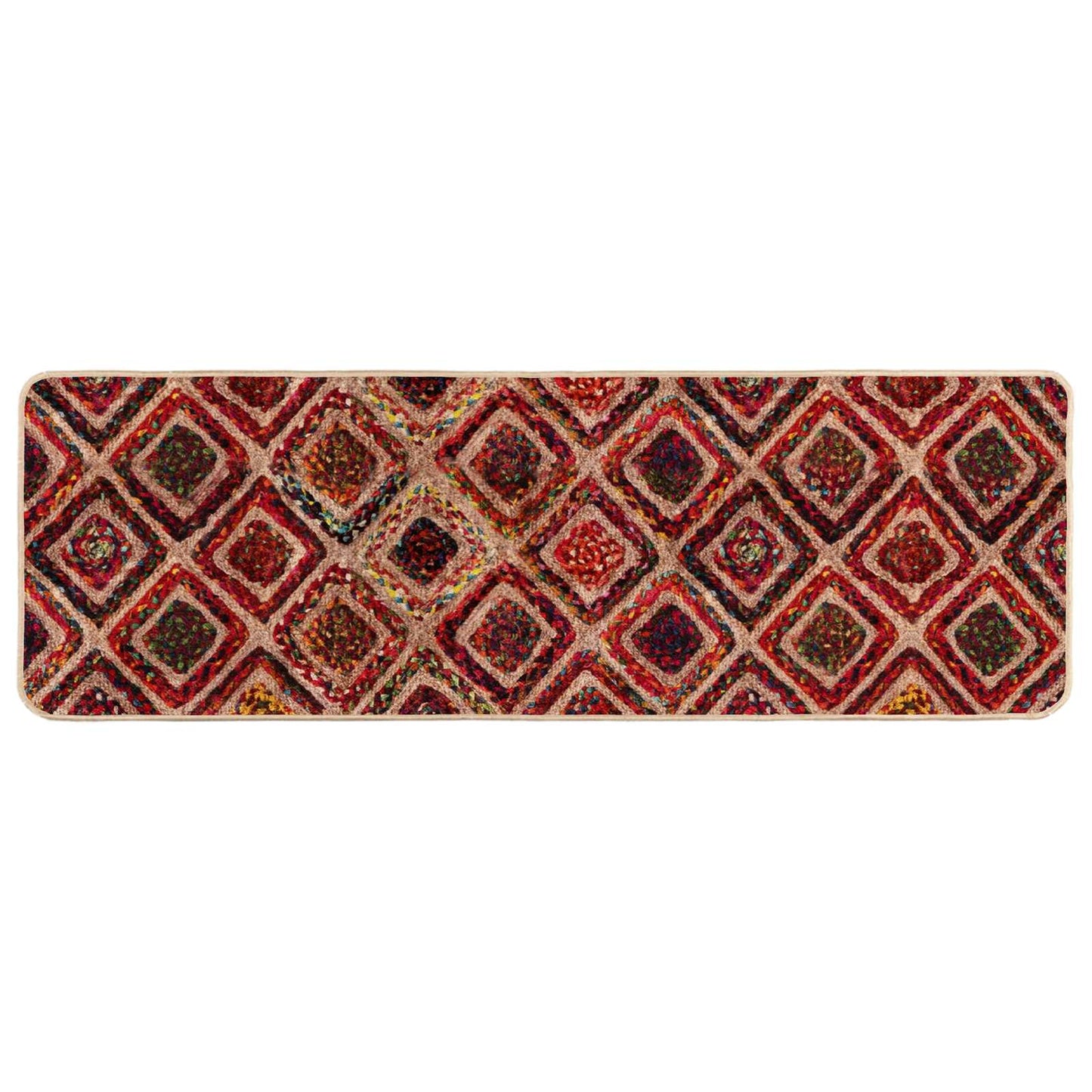 Tæppe Runner MARSA Flerfarvet 50 x 100 cm Polyester og PVC