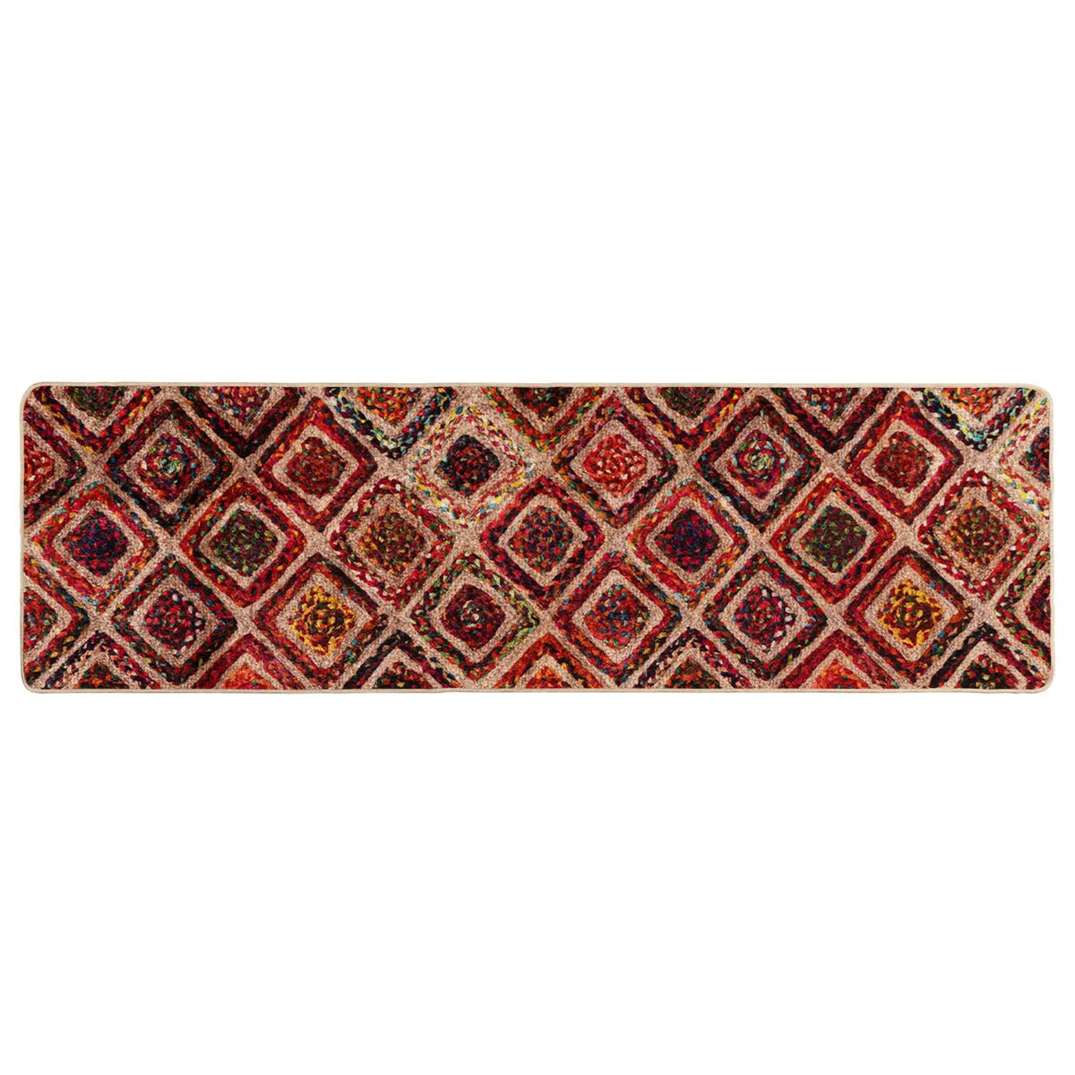 Tæppe Runner MARSA Flerfarvet 50 x 150 cm Polyester og PVC