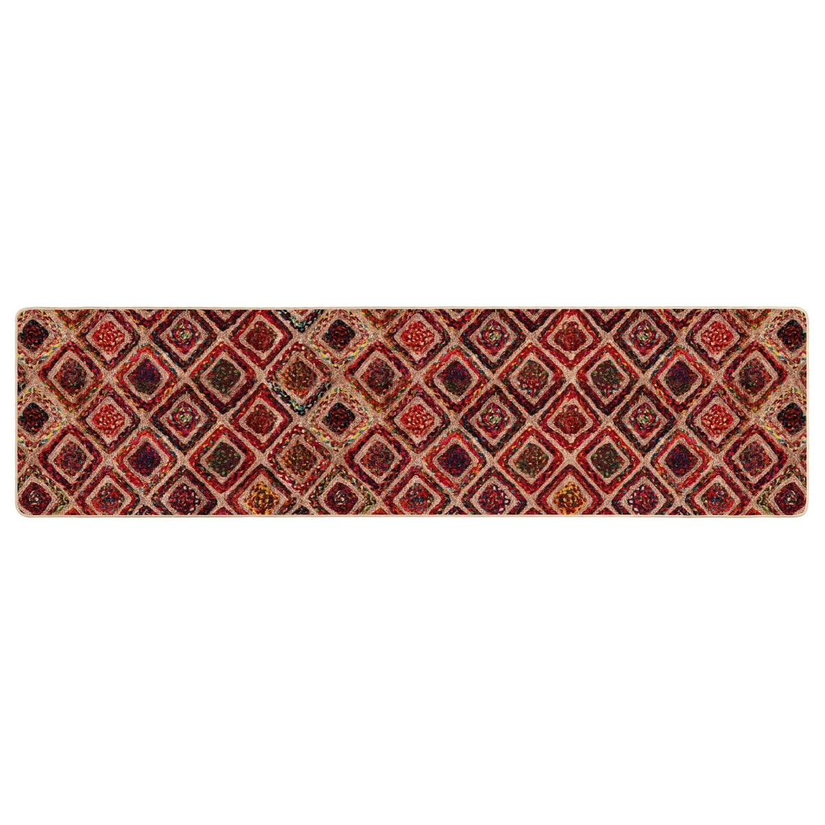 Tæppe Runner MARSA Flerfarvet 100 x 300 cm Polyester og PVC