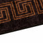 Tæppe Runner MARSA Sort 50 x 450 cm Polyester og PVC