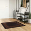 Tæppe Runner MARSA Sort 100 x 100 cm Polyester og PVC