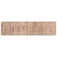 Tæppe Runner MARSA Hvid 50 x 250 cm Polyester og PVC