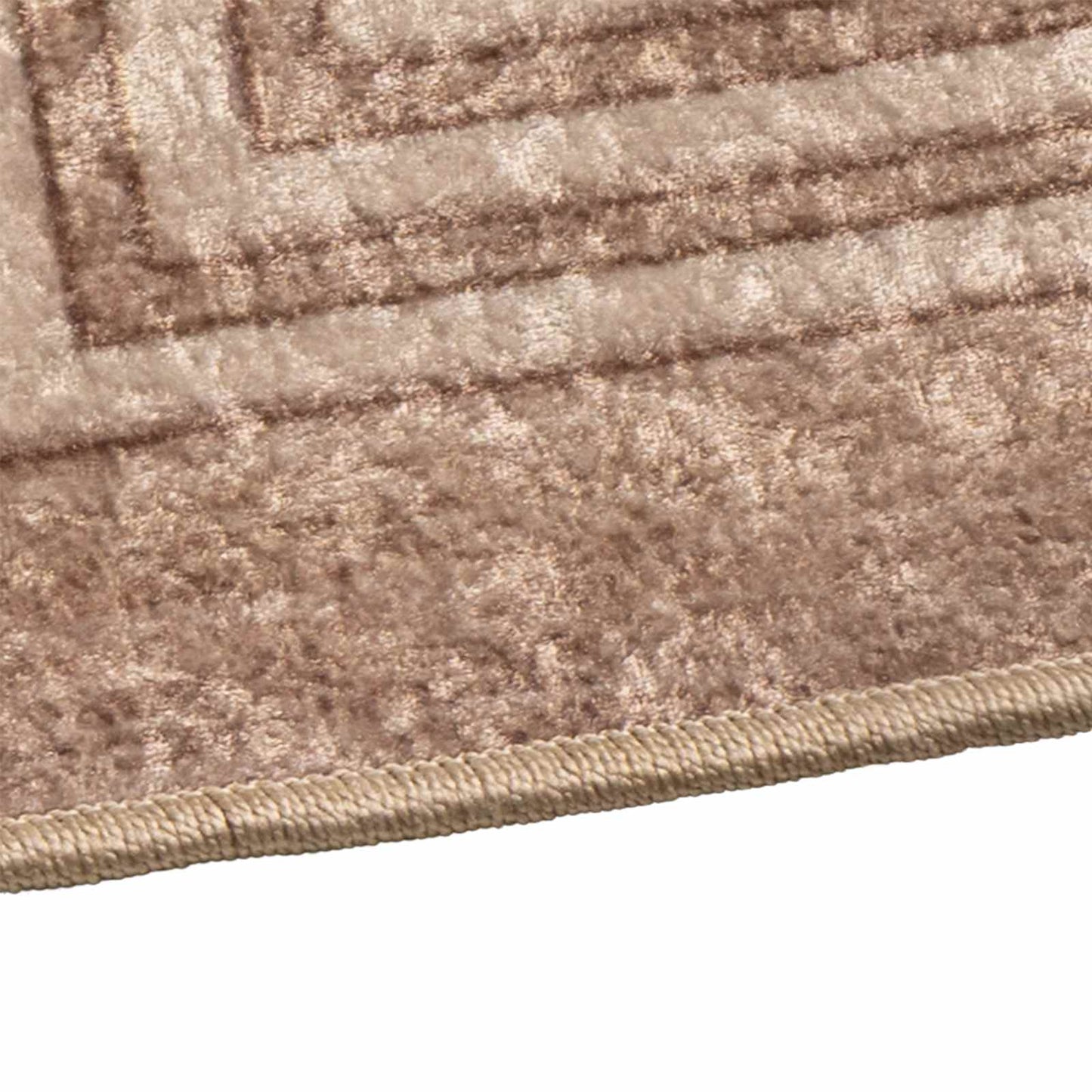 Tæppe Runner MARSA Hvid 50 x 300 cm Polyester og PVC