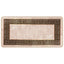 Tæppe Runner MARSA Sort 50 x 100 cm Polyester og PVC