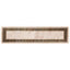 Tæppe Runner MARSA Sort 50 x 200 cm Polyester og PVC