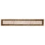 Tæppe Runner MARSA Sort 50 x 300 cm Polyester og PVC